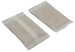 Bolsa con sellado posterior